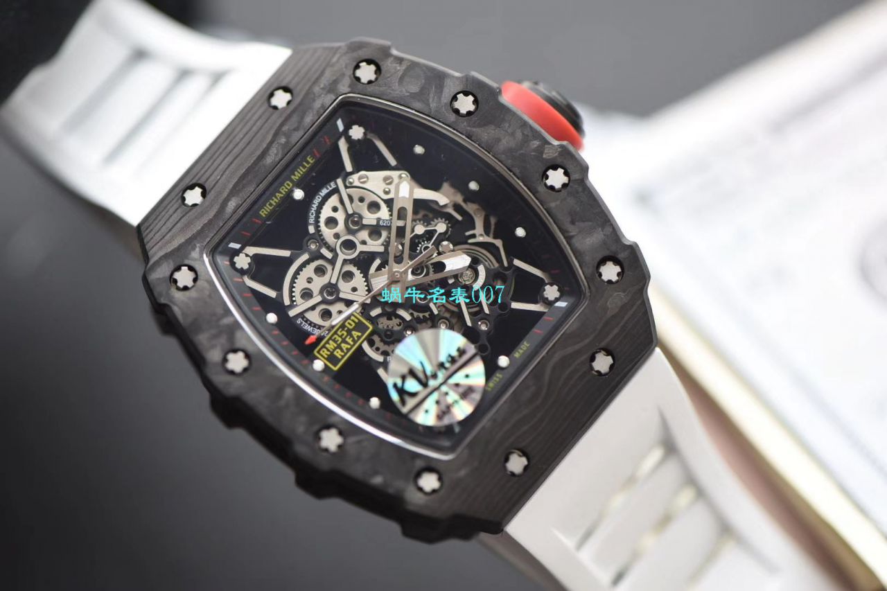 Video analysis KV Factory V3升级版 Perfect  Copy  RICHARD MILLE RM 35-01 wrist watches  / KV03501V306