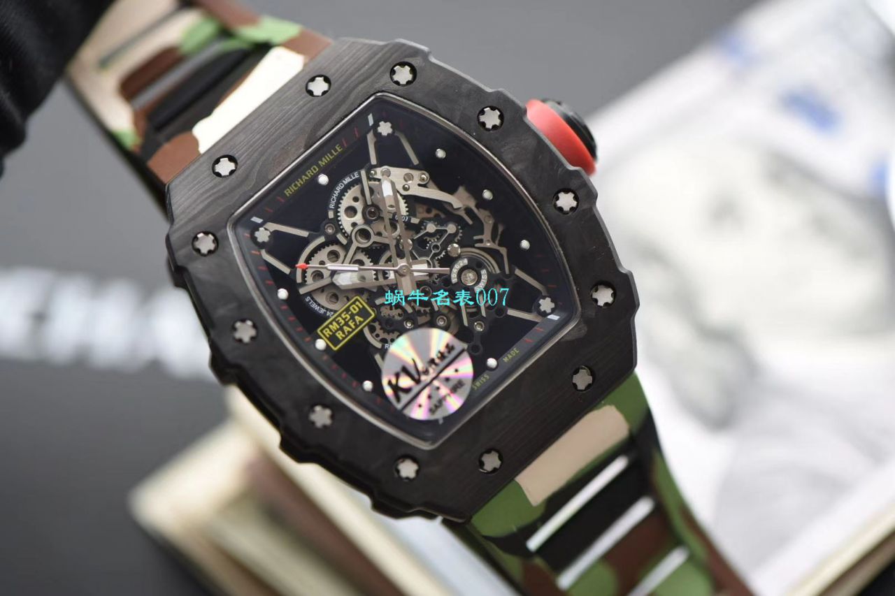  Video analysis KV Factory V3版本 High quality  Replica  RICHARD MILLE RM35-01 wrist watches  / KV03501V301
