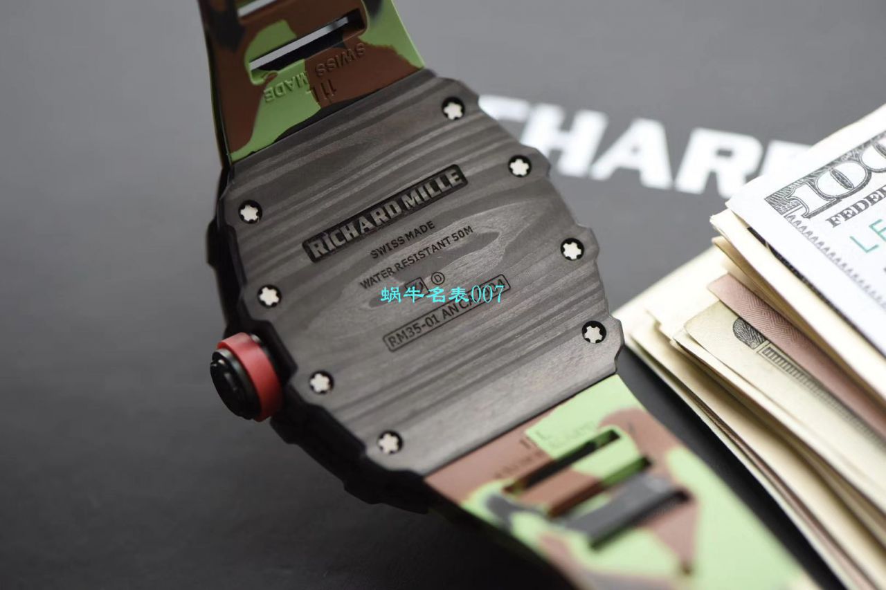  Video analysis KV Factory V3版本 High quality  Replica  RICHARD MILLE RM35-01 wrist watches  / KV03501V301