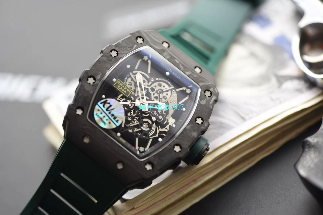 KV Factory V3升级版 RICHARD MILLE 男士系列RM 35-01 RAFAEL NADAL wrist watches  / KV03501V307