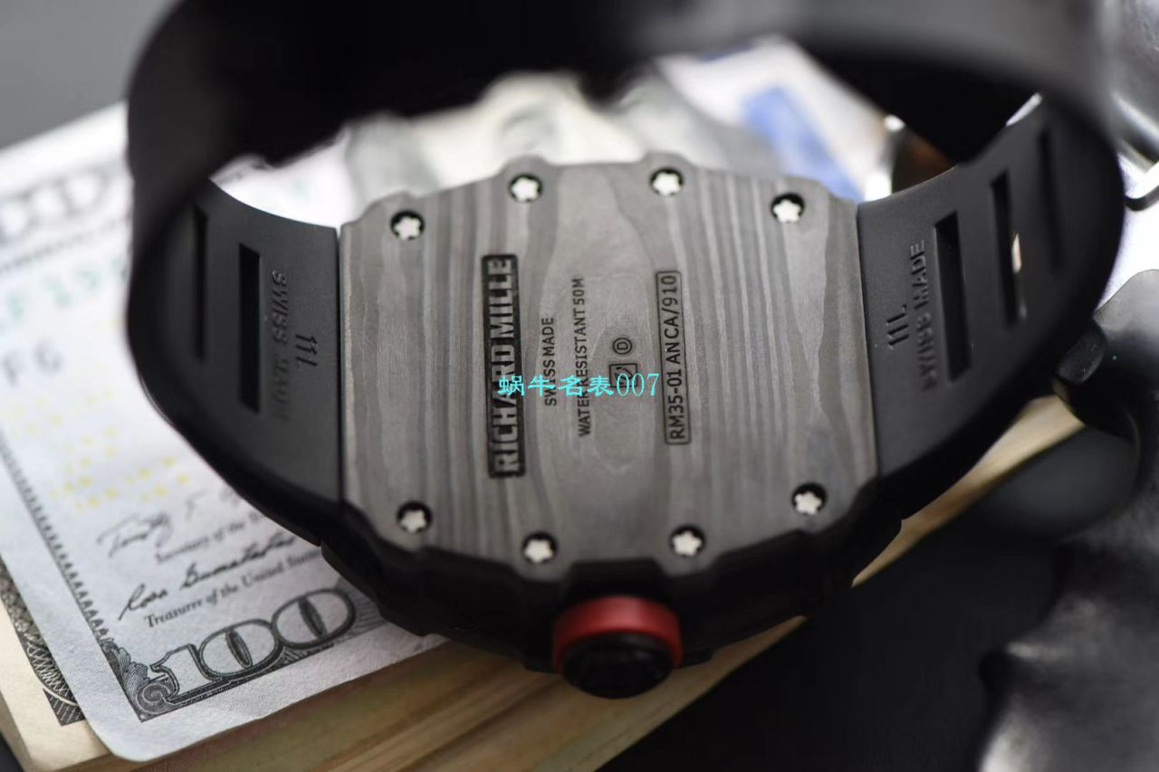  Video analysis KV Factory V3版本 High quality  Replica  RICHARD MILLE RM35-01 wrist watches  / KV03501V301