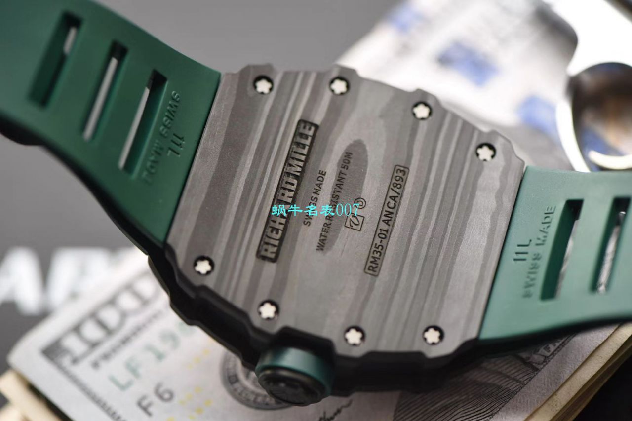 KV Factory V3升级版 RICHARD MILLE 男士系列RM 35-01 RAFAEL NADAL wrist watches  / KV03501V307