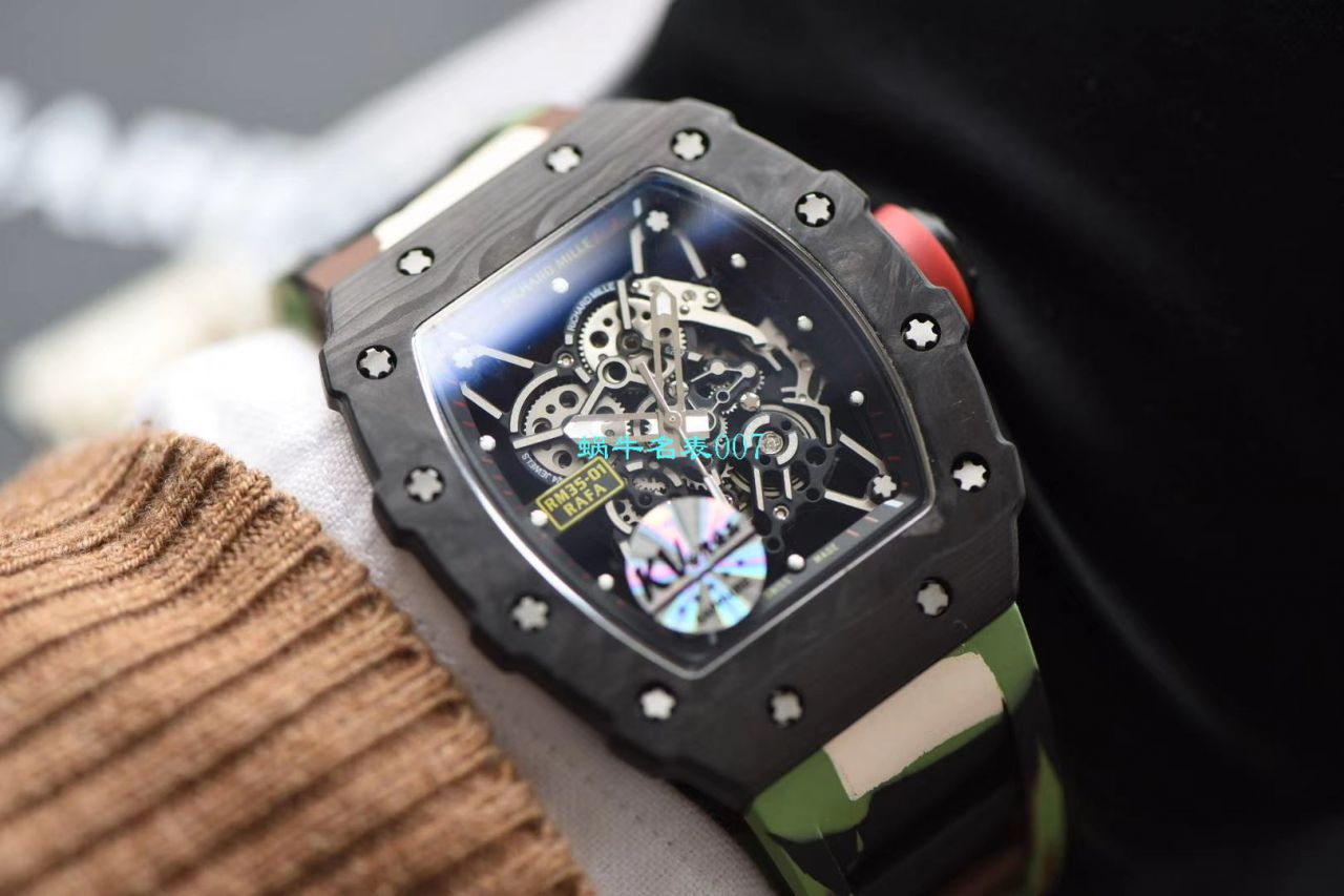  Video analysis KV Factory V3升级版 Perfect  Copy  RICHARD MILLE RM 35-01 wrist watches  / KV03501V306