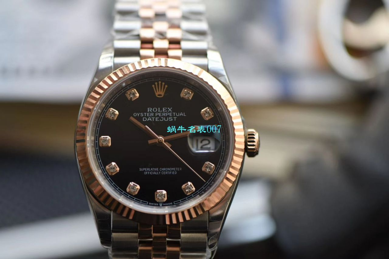 台湾EW Factory  Perfect  Replica  Rolex   Datejust 36毫米系列m126231-0019 wrist watches  / R532