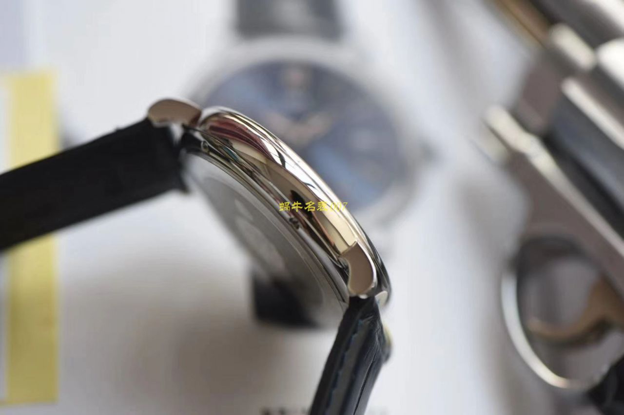  V7 Factory  High quality  Replica IWC IWC 柏涛菲诺 Replica IW356512新款蓝面波涛小镇底盖 / WG513