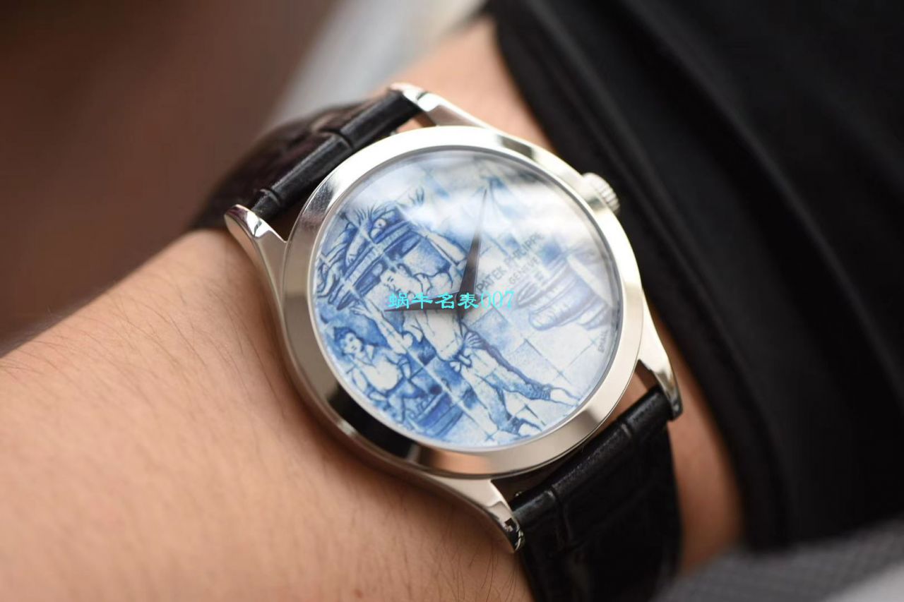 FL Factory  High quality  Replica Watches  PATEK PHILIPPE 古典表系列5089G-062太加斯河上垂钓 wrist watches  / BD267