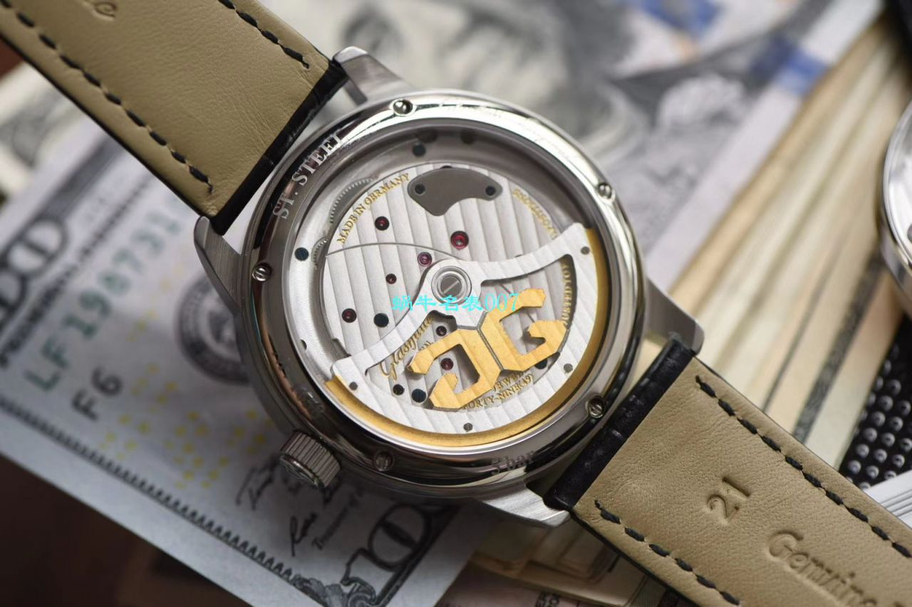 【TZ Factory  top  Replica Watches 】glashuette original原创偏心系列1-66-06-04-22-05 wrist watches  / GLA060