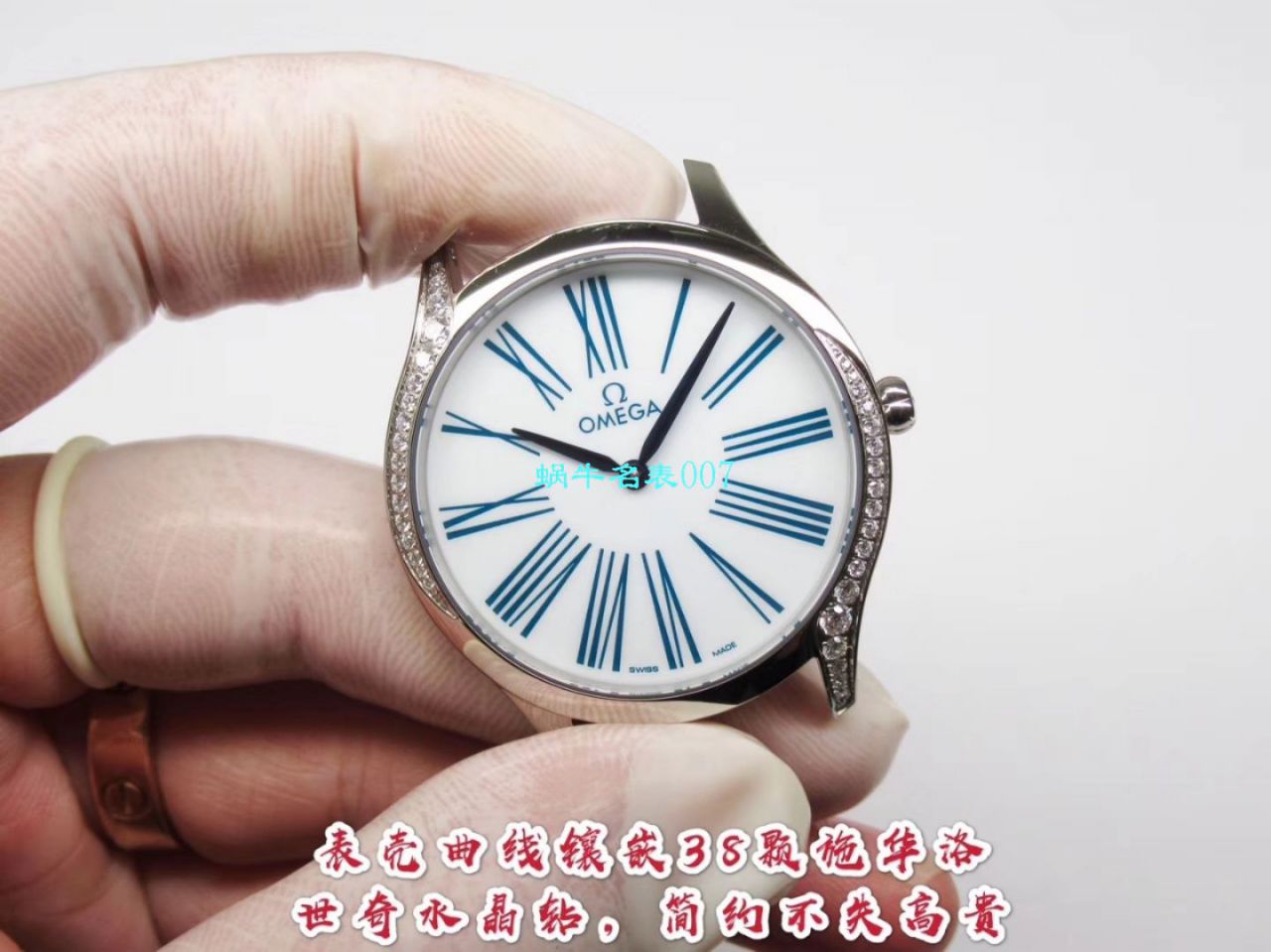 GP Factory  top  Replica Copy OMEGA碟飞名典系列428.17.36.60.04.001，428.18.36.60.04.002 wrist watches  / M673