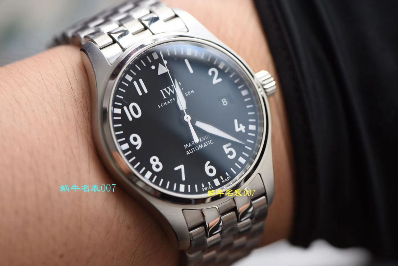 视频讲解V7 Factory  High quality  Replica IWC IWC 飞行员 MARK XVII IW327011 wrist watches  / WG371V7