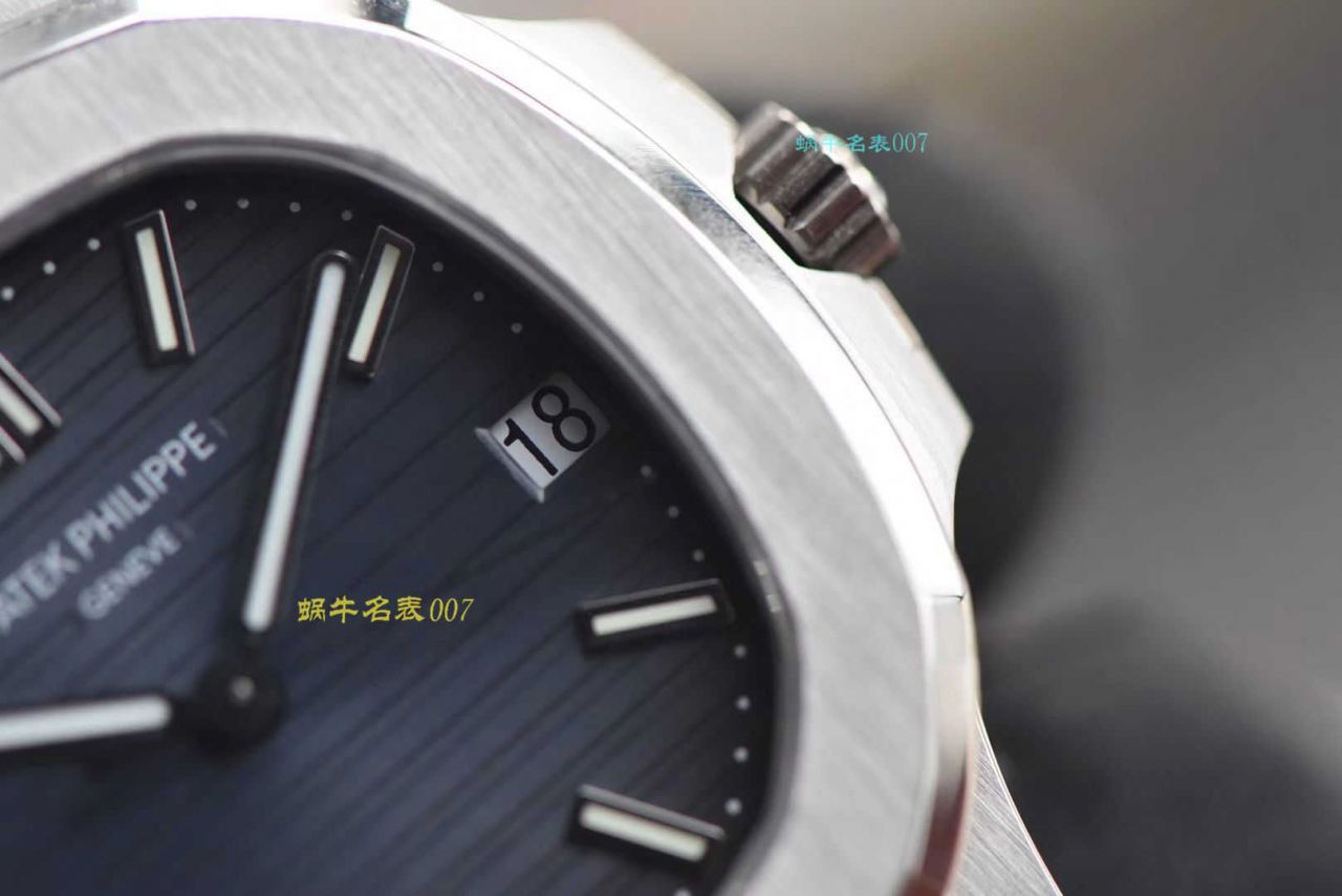  Video analysis PPF Factory 官网 Replica Copy 表 PATEK PHILIPPE  Nautilus 5711/1A 010 灰蓝V3版本 / BD256