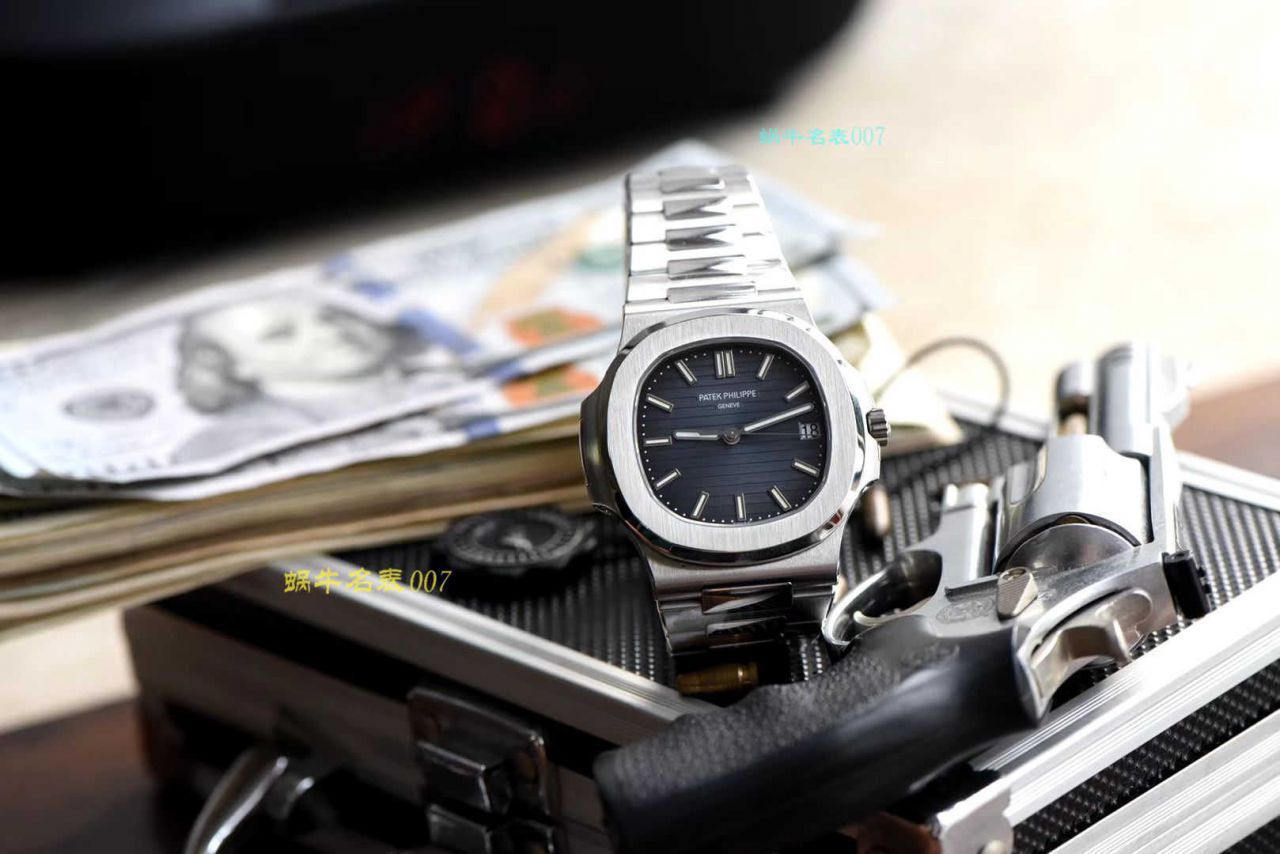  Video analysis PPF Factory 官网 Replica Copy 表 PATEK PHILIPPE  Nautilus 5711/1A 010 灰蓝V3版本 / BD256