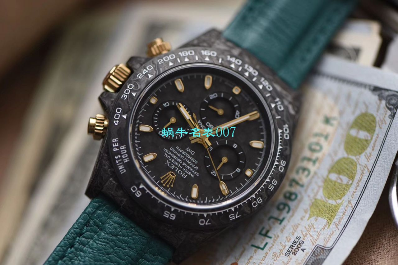 WWF Factory  High quality  Replica 最新升级版Rolex Rolex  carbon fiber  Ditongna Diw团队改造版 / R533