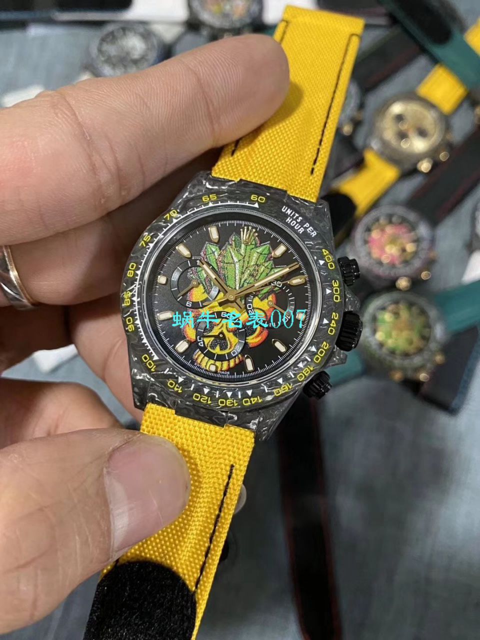 WWF Factory  High quality  Replica 最新升级版Rolex Rolex  carbon fiber  Ditongna Diw团队改造版 / R533