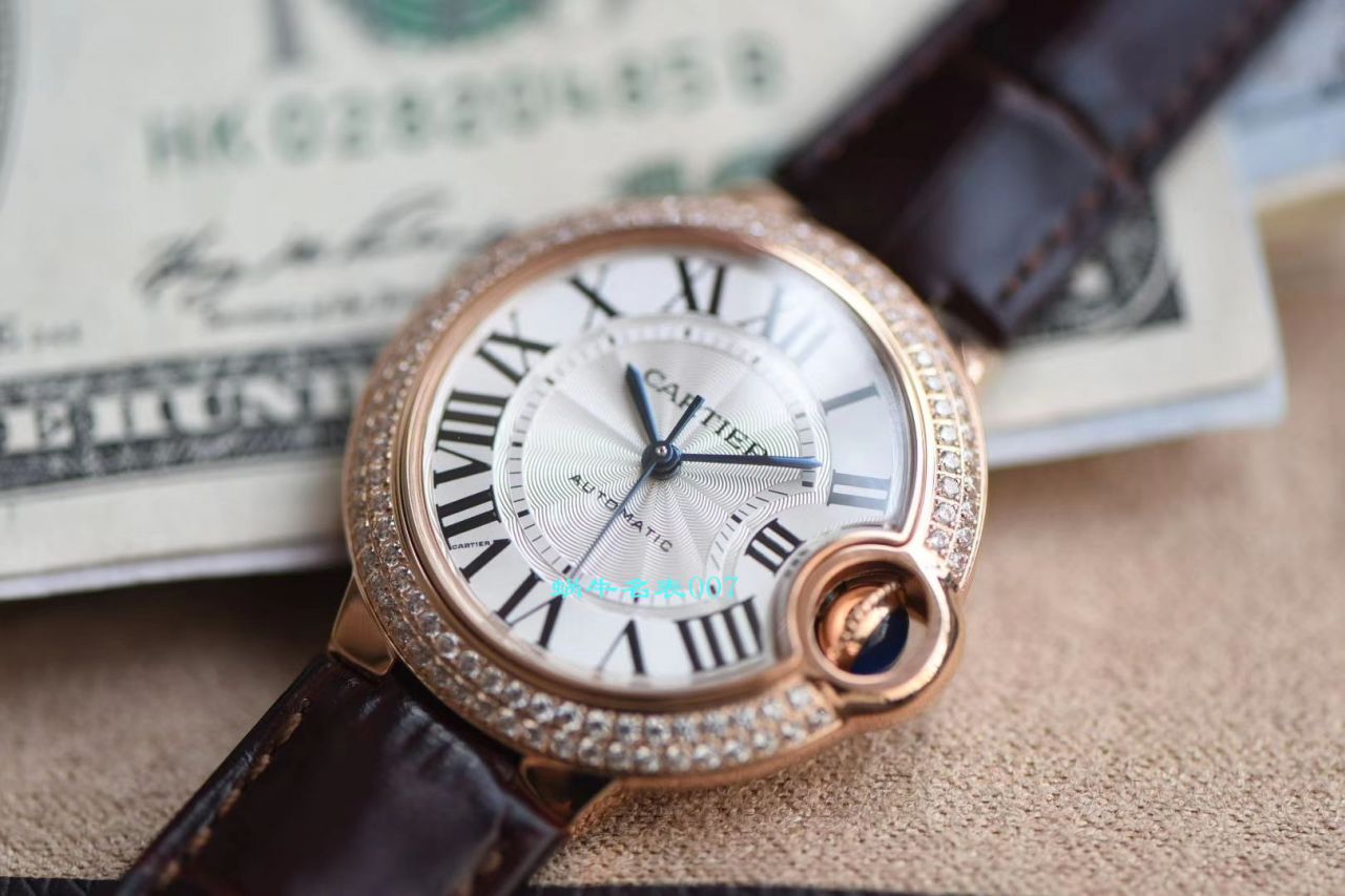 V6 Factory  top  Replica Copy 女表 Cartier  蓝气球33毫米系列WE902036 wrist watches  / K265