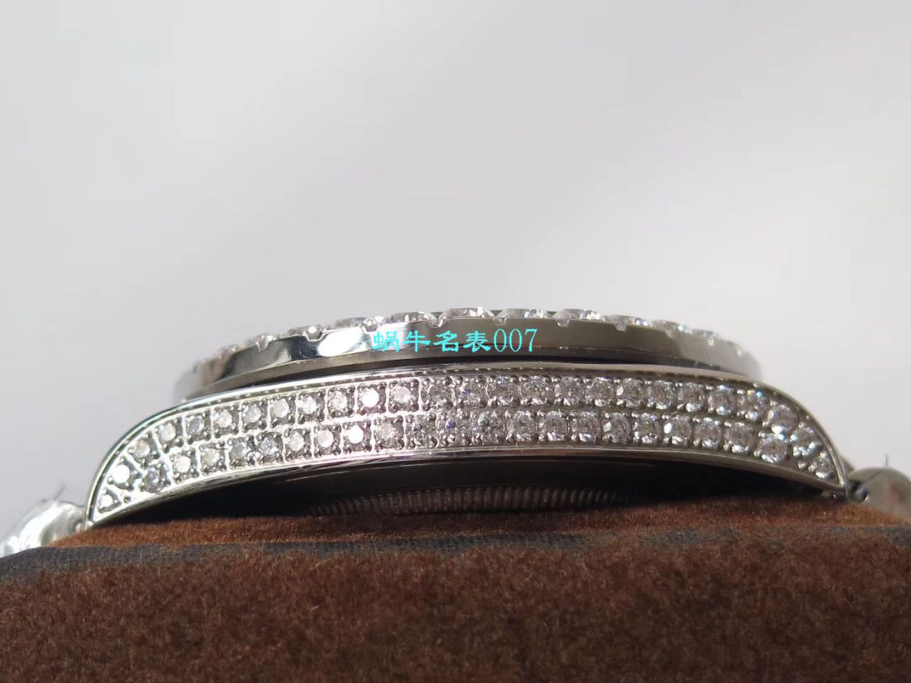 TW Factory  High quality  Replica  Rolex 帝皇版最豪Day date II系列 Day-Date 型密镶钻特别款 wrist watches  / R355