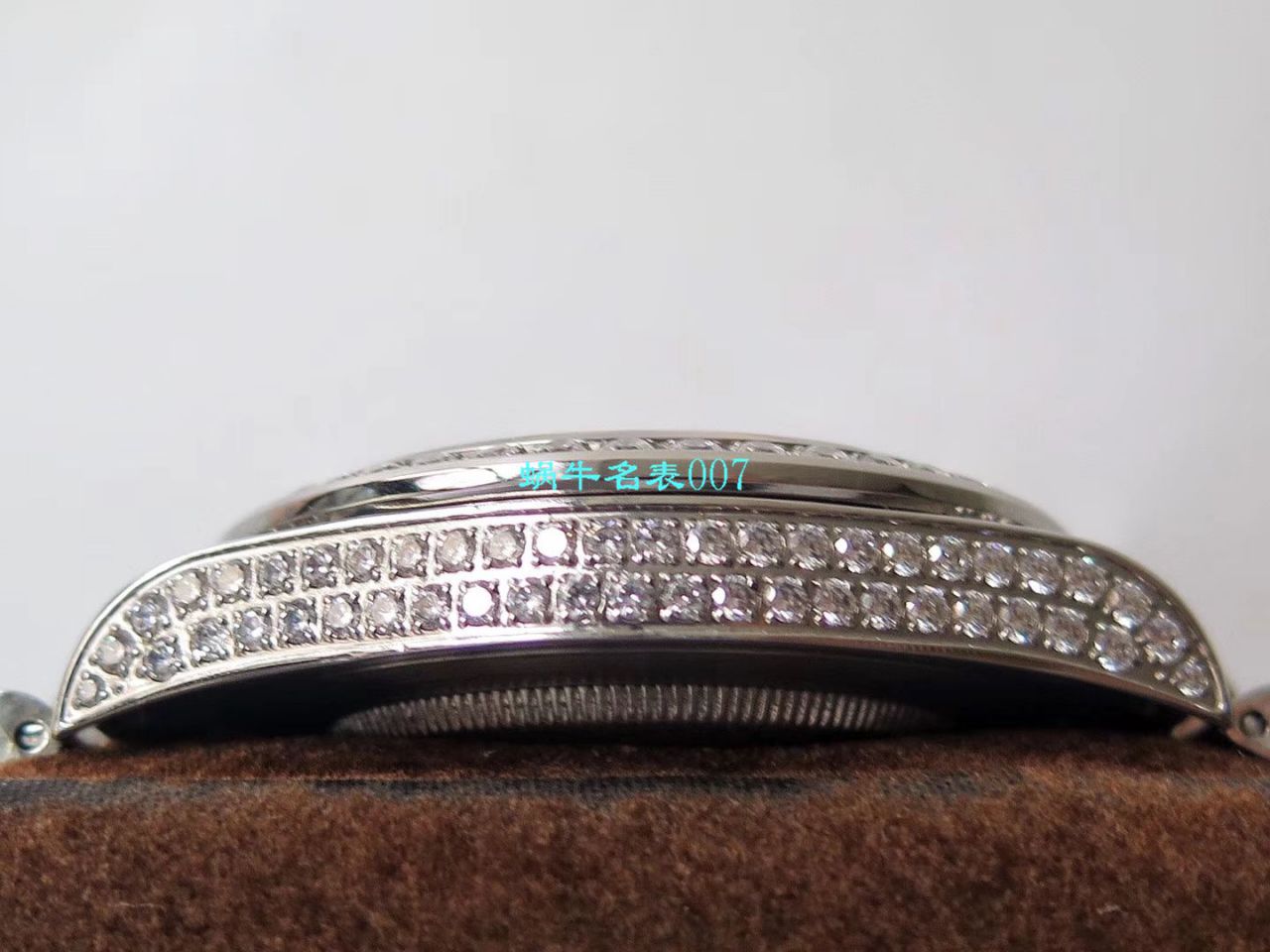TW Factory  High quality  Replica  Rolex 帝皇版最豪Day date II系列 Day-Date 型密镶钻特别款 wrist watches  / R355
