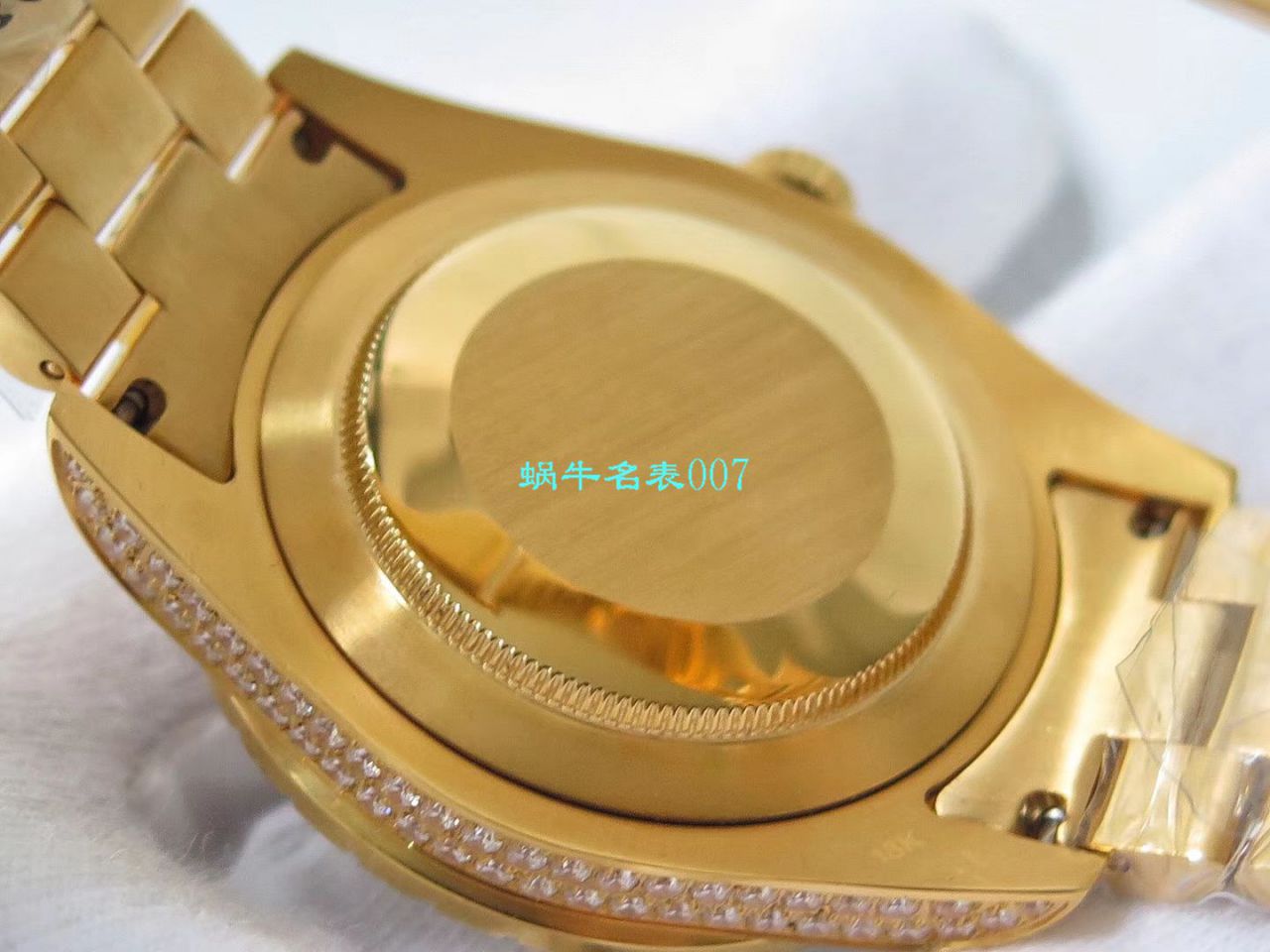 TW Factory  High quality  Replica  Rolex 帝皇版最豪Day date II系列 Day-Date 型密镶钻特别款 wrist watches  / R355