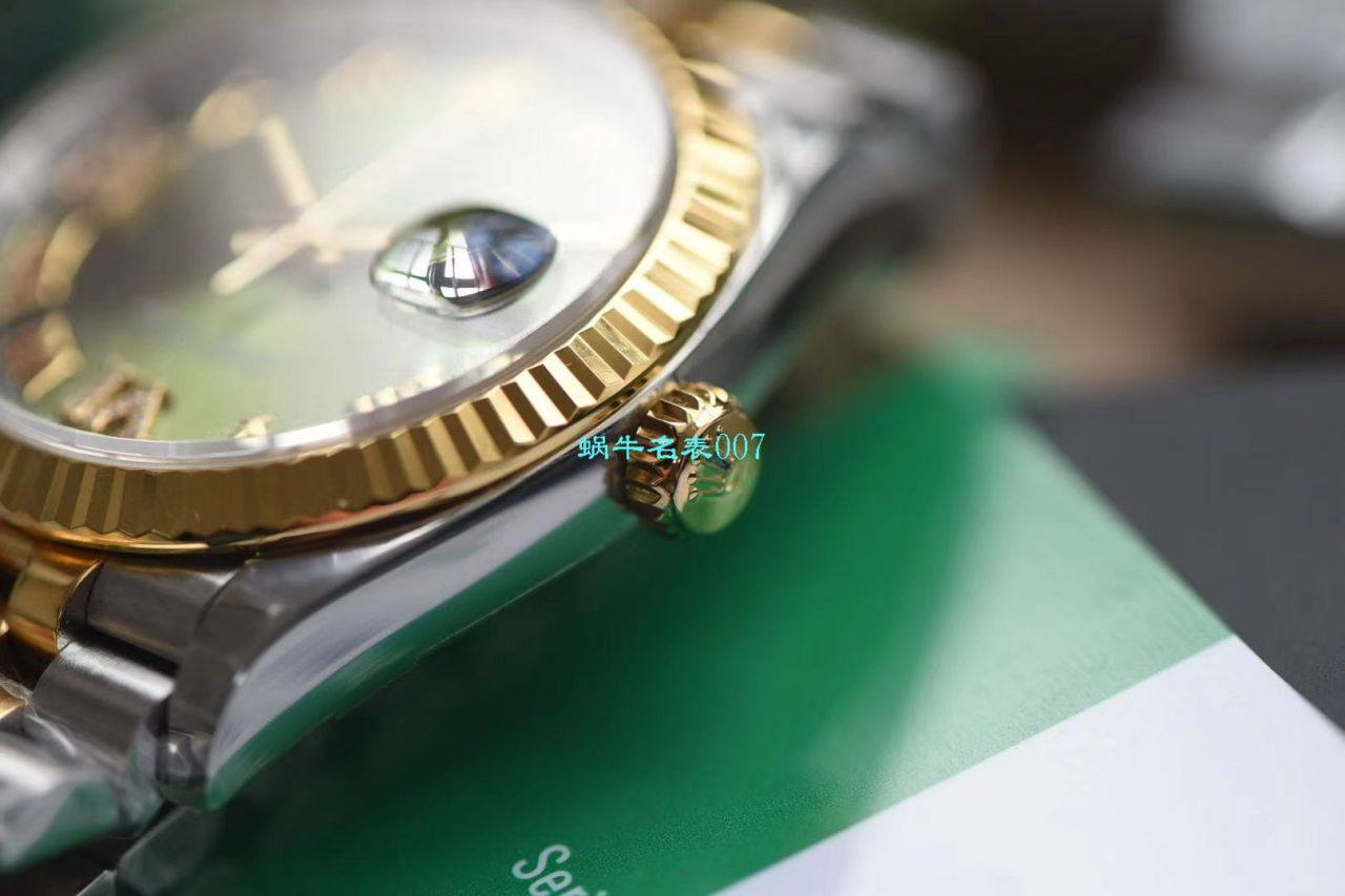  Video analysis EW Factory  top  Replica Copy  Rolex   Datejust 36毫米m126233-0025 wrist watches  / R356
