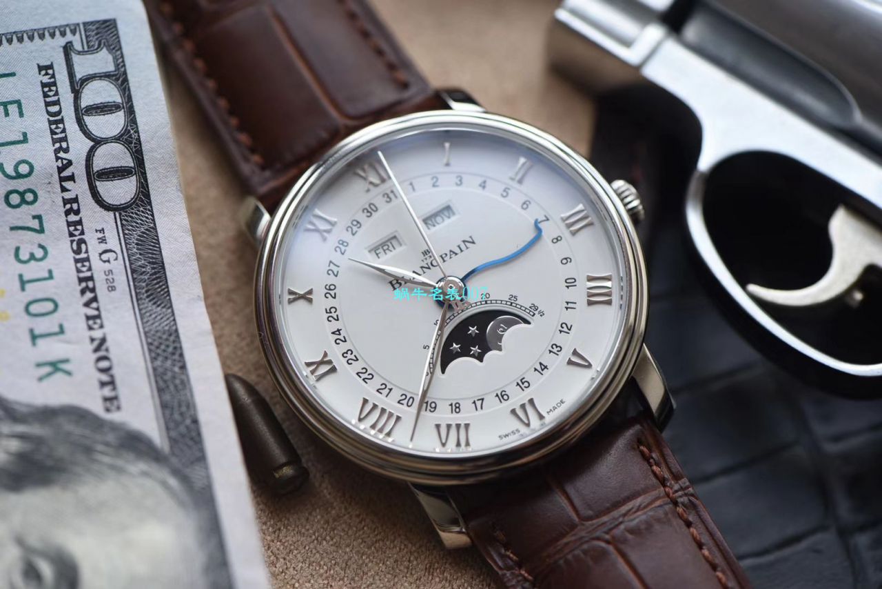 【 Video analysis OM1:1 High quality 精 Replica Watches 】Blancpain 经典系列 6654-1127-55B wrist watches  / BP022