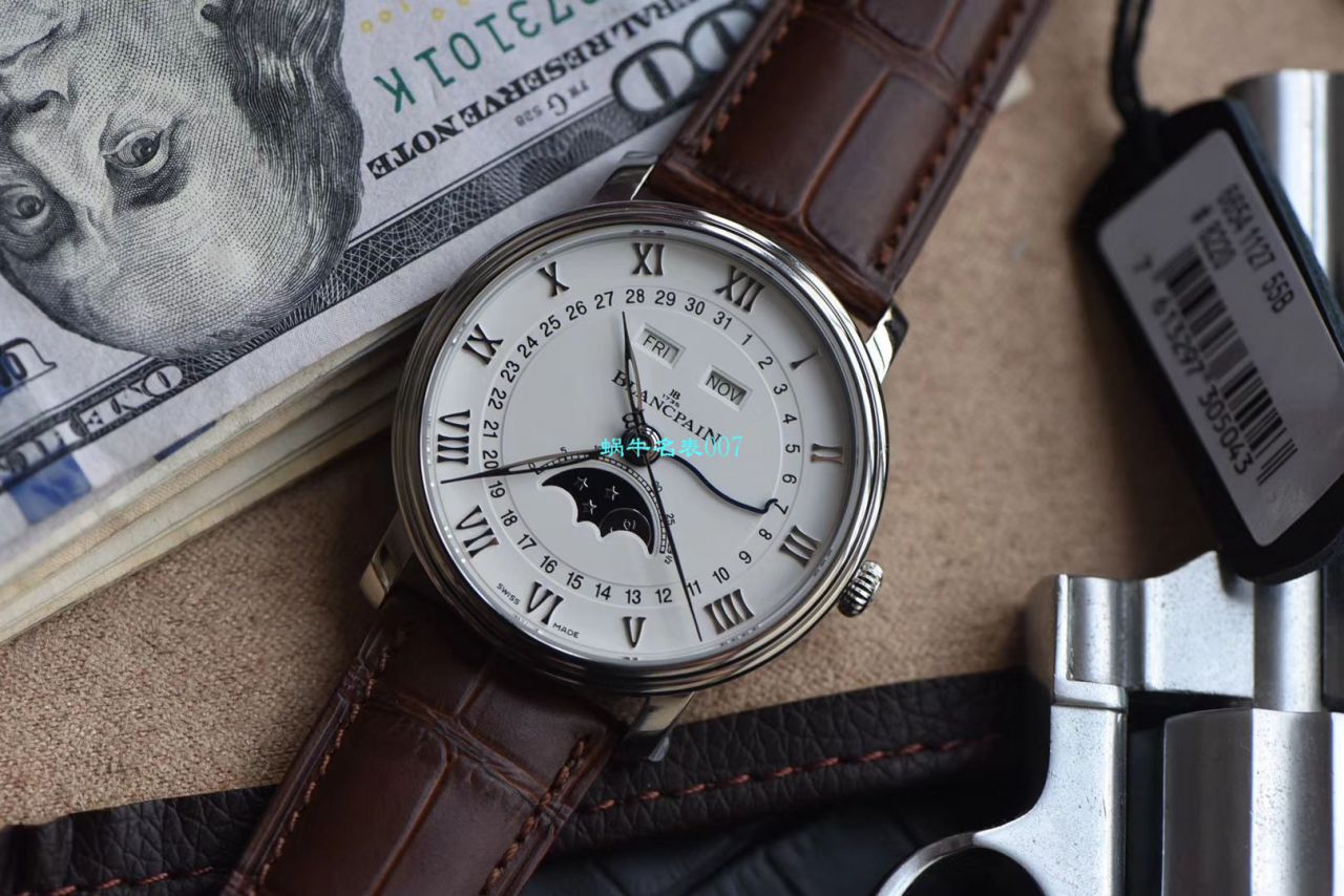 【 Video analysis OM1:1 High quality 精 Replica Watches 】Blancpain 经典系列 6654-1127-55B wrist watches  / BP022