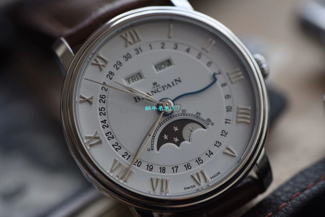 【 Video analysis OM1:1 High quality 精 Replica Watches 】Blancpain 经典系列 6654-1127-55B wrist watches  / BP022