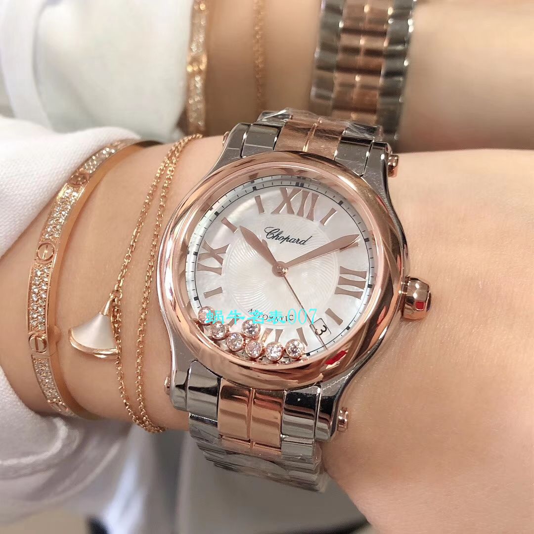 【YF Factory  top  Replica Copy 女表】 Chopard HAPPY DIAMONDS系列277472-5002,278559-6002,278582-3002 wrist watches  / XB051