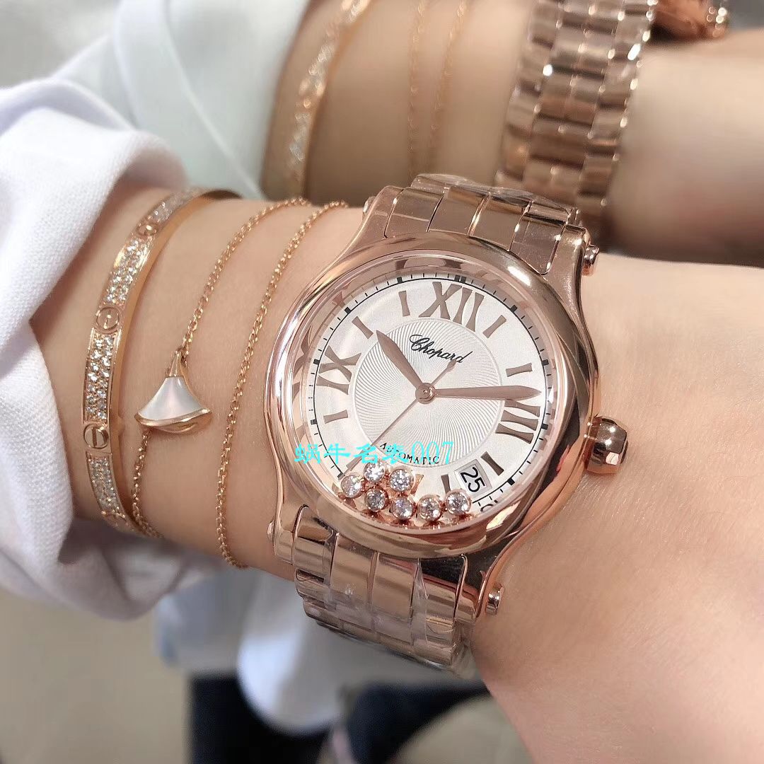 【YF Factory  top  Replica Copy 女表】 Chopard HAPPY DIAMONDS系列277472-5002,278559-6002,278582-3002 wrist watches  / XB051