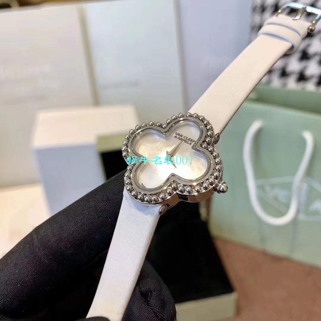 V&A Factory 2020年最新款 Replica 女表梵克雅宝ALHAMBRA系列VCARO8WT00,VCARO8SF00 wrist watches  / VCA09
