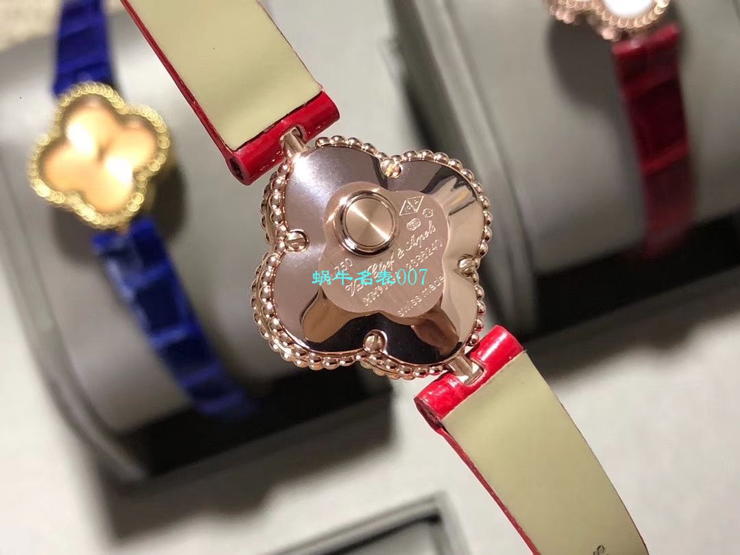 V&A Factory 2020年最新款 Replica 女表梵克雅宝ALHAMBRA系列VCARO8WT00,VCARO8SF00 wrist watches  / VCA09