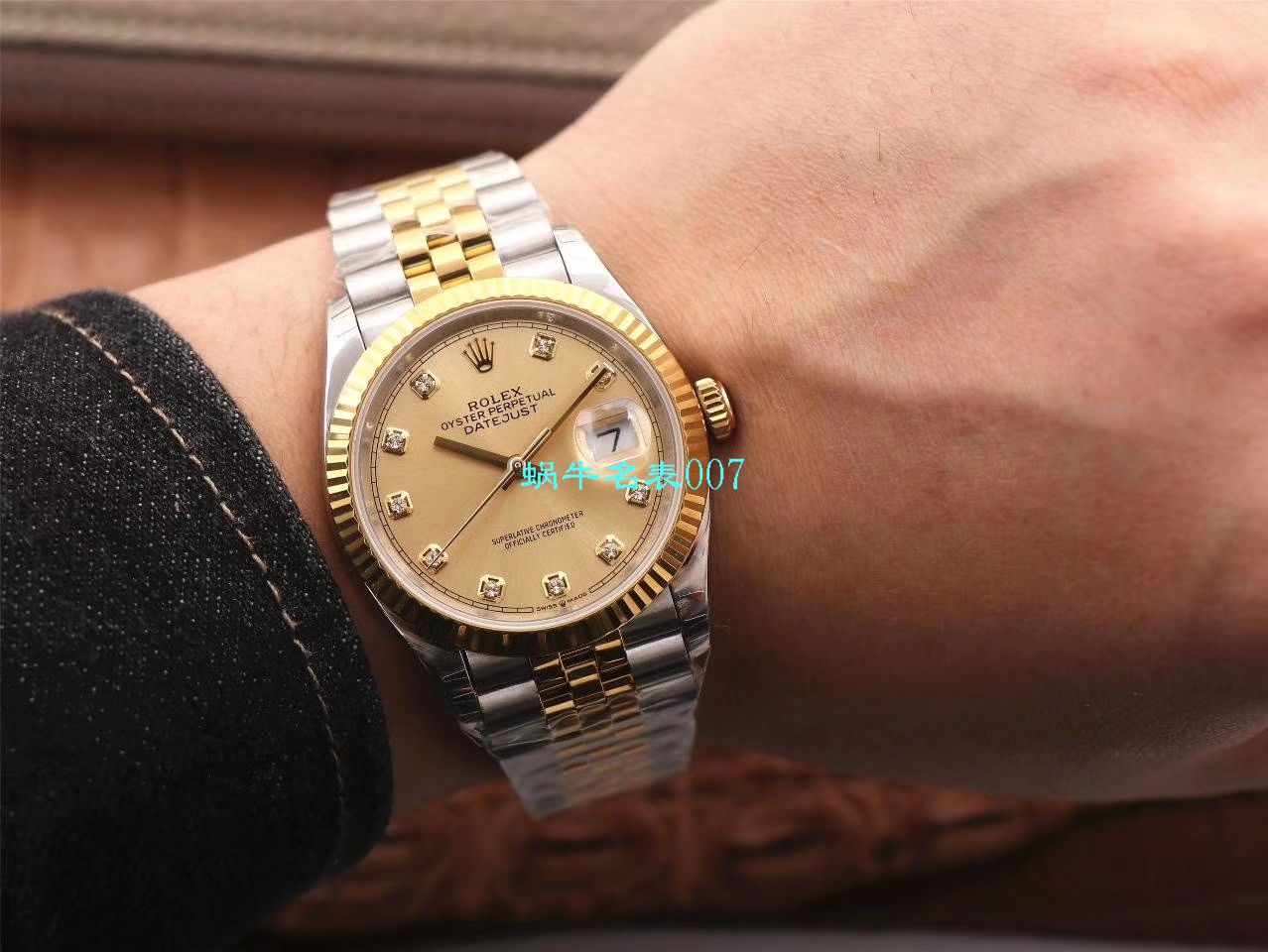  Video analysis EW Factory  top  Replica Copy  Rolex   Datejust 36毫米m126233-0025 wrist watches  / R356
