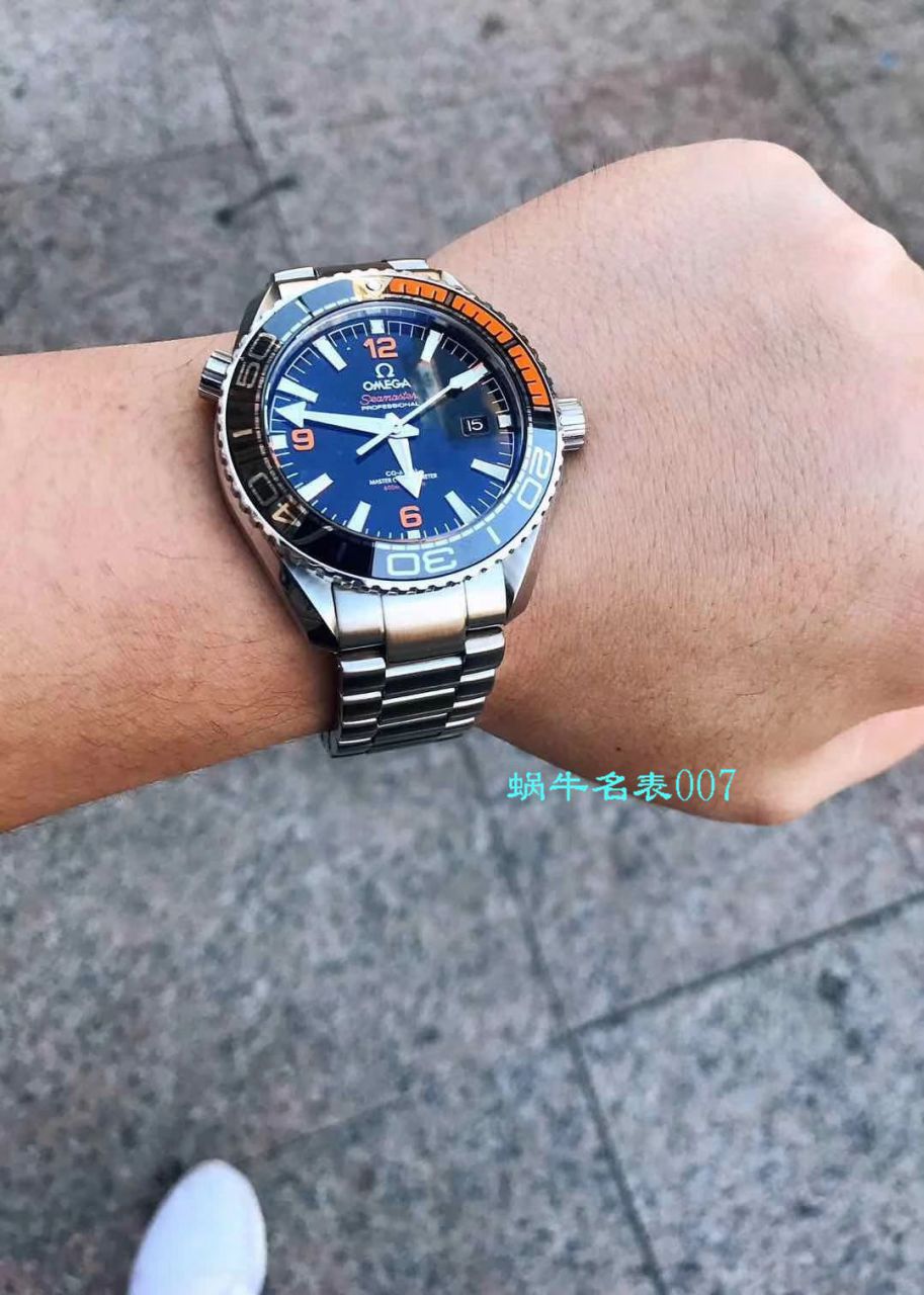 【 Video analysis VS Factory OMEGA四分一橙】OMEGA海洋宇宙600米 top  Replica Copy 215.30.44.21.01.002 wrist watches  / M631
