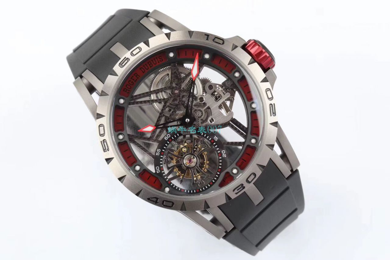 BBR Factory  top  Replica Copy  Tourbillon 罗杰杜彼EXCALIBUR（王者系列）系列RDDBEX0479蓝色 watchband   wrist watches  / LJ066