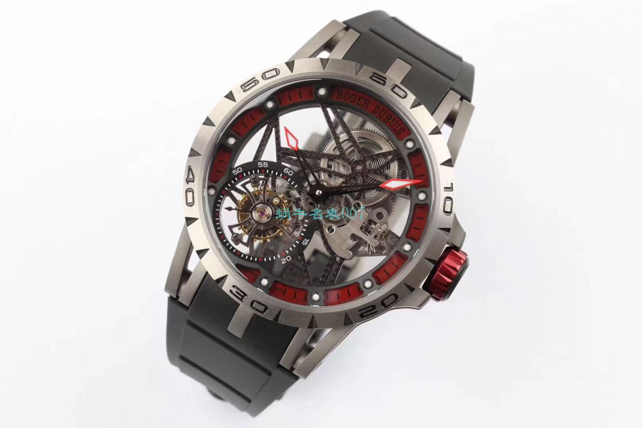 BBR Factory  top  Replica Copy  Tourbillon 罗杰杜彼EXCALIBUR（王者系列）系列RDDBEX0479蓝色 watchband   wrist watches  / LJ066