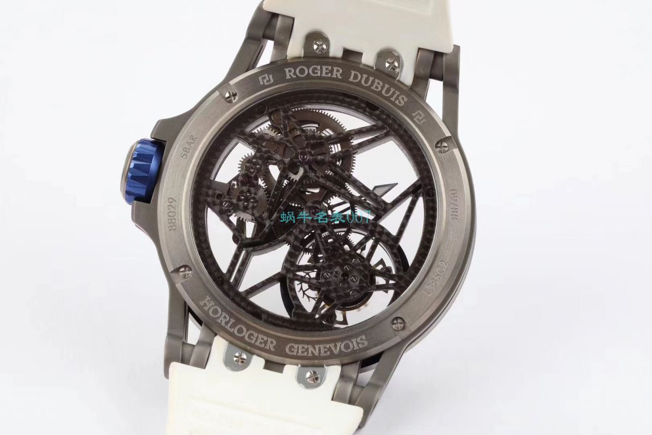 BBR Factory  top  Replica Copy  Tourbillon 罗杰杜彼EXCALIBUR（王者系列）系列RDDBEX0479蓝色 watchband   wrist watches  / LJ066