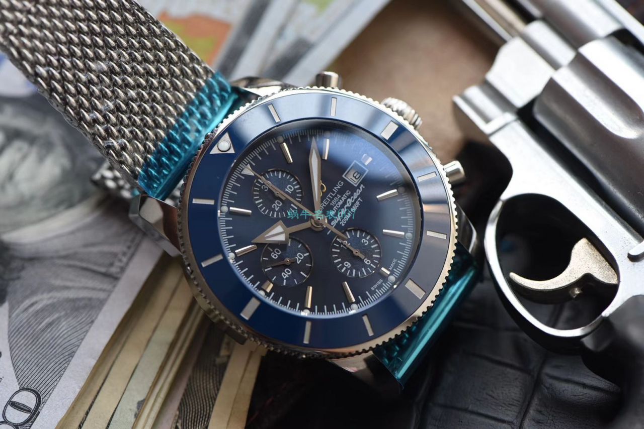  Video analysis 台湾 Factory  top  Replica Copy  Breitling  超级海洋文化二代A13312161C1A1 wrist watches  / BL151