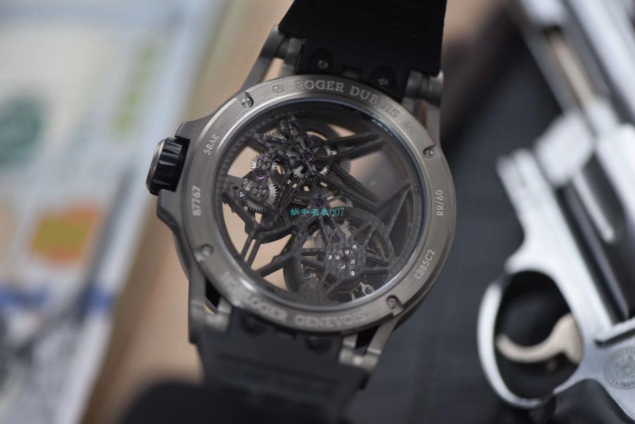 BBR Factory  top  Replica Copy  Tourbillon 罗杰杜彼EXCALIBUR（王者系列）系列RDDBEX0479蓝色 watchband   wrist watches  / LJ066