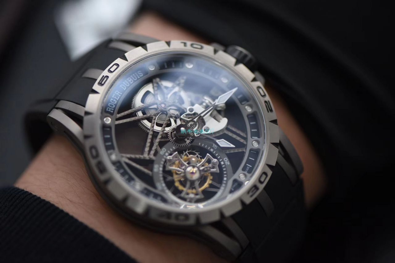 BBR Factory  top  Replica Copy  Tourbillon 罗杰杜彼EXCALIBUR（王者系列）系列RDDBEX0479蓝色 watchband   wrist watches  / LJ066