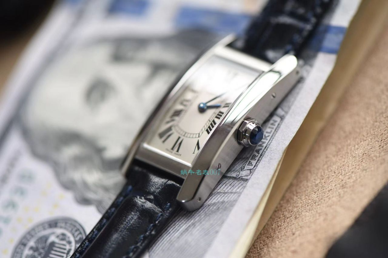 GS Factory 官网 top  Replica Copy  Cartier  TANK AMERICAINE美国坦克WSTA0016，W2607456女士 wrist watches  / K268