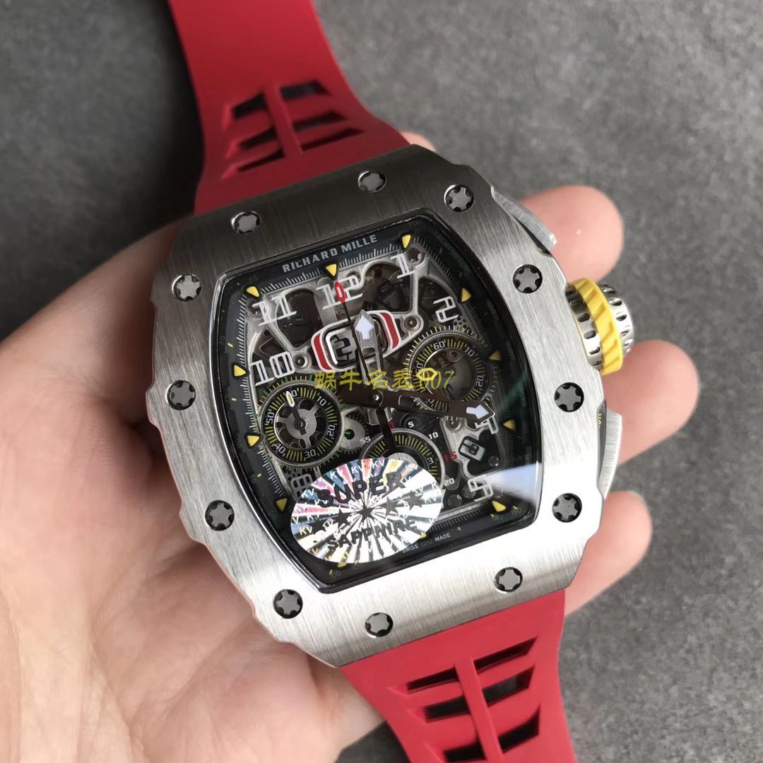 KV Factory 全新RICHARD MILLE Replica 理查德米尔RM 11-03钛钢款 wrist watches  / KV01103H