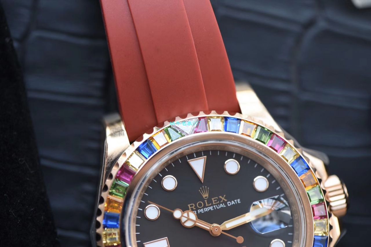 【 Video analysis NOOB Factory 官网 Rolex 水鬼 Replica 表】糖豆 Rolex  Yacht-Master 系列116695SATS wrist watches  / R327