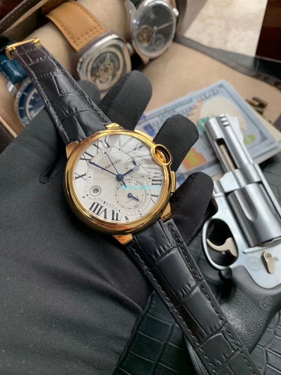 OF Factory  top  Replica Copy 最新升级版 Cartier  蓝气球W6920074,W6920007计时 wrist watches  / K269
