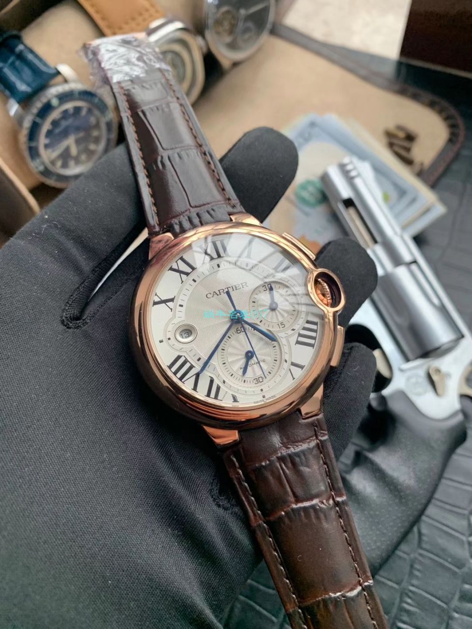 OF Factory  top  Replica Copy 最新升级版 Cartier  蓝气球W6920074,W6920007计时 wrist watches  / K269