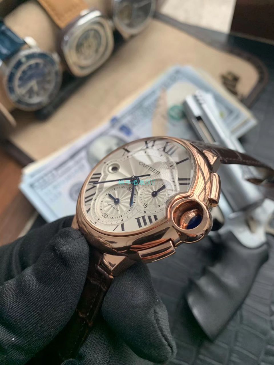 OF Factory  top  Replica Copy 最新升级版 Cartier  蓝气球W6920074,W6920007计时 wrist watches  / K269