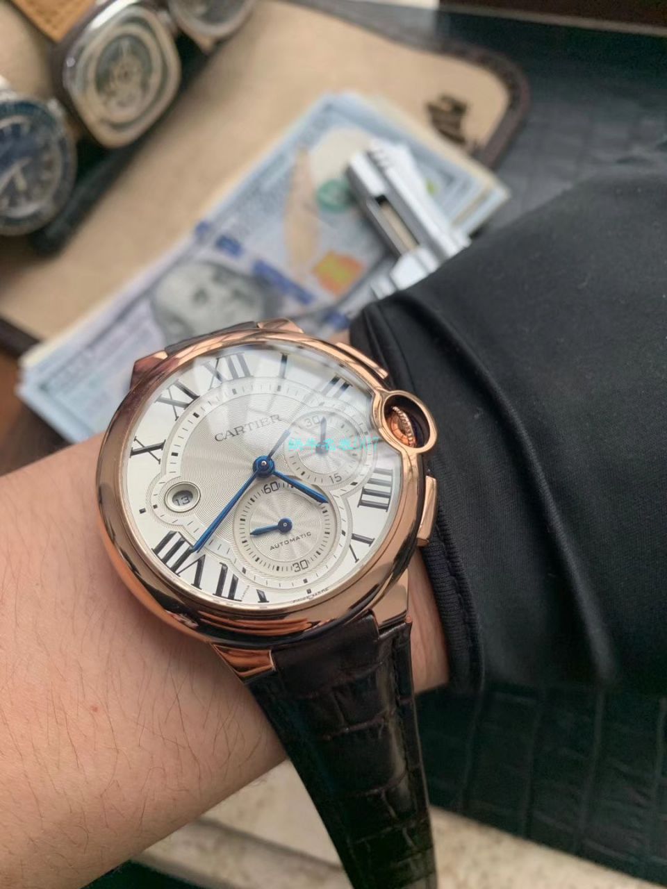 OF Factory  top  Replica Copy 最新升级版 Cartier  蓝气球W6920074,W6920007计时 wrist watches  / K269