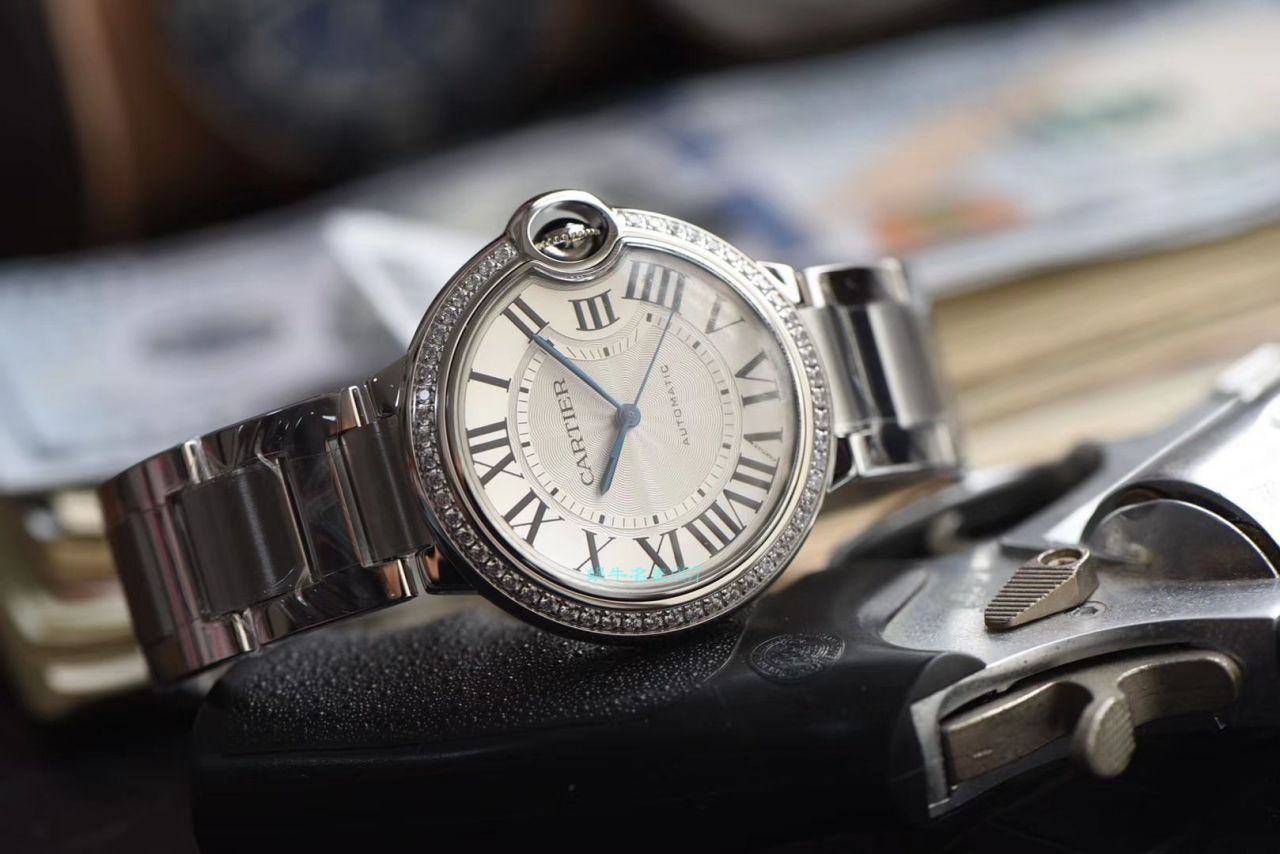 V6 Factory  top  Replica Copy  Cartier  蓝气球33毫米系列W4BB0016女装 wrist watches  / K270