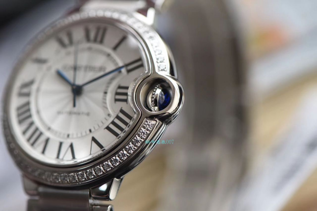 V6 Factory  top  Replica Copy  Cartier  蓝气球33毫米系列W4BB0016女装 wrist watches  / K270