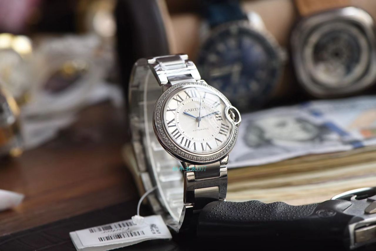 V6 Factory  top  Replica Copy  Cartier  蓝气球33毫米系列W4BB0016女装 wrist watches  / K270