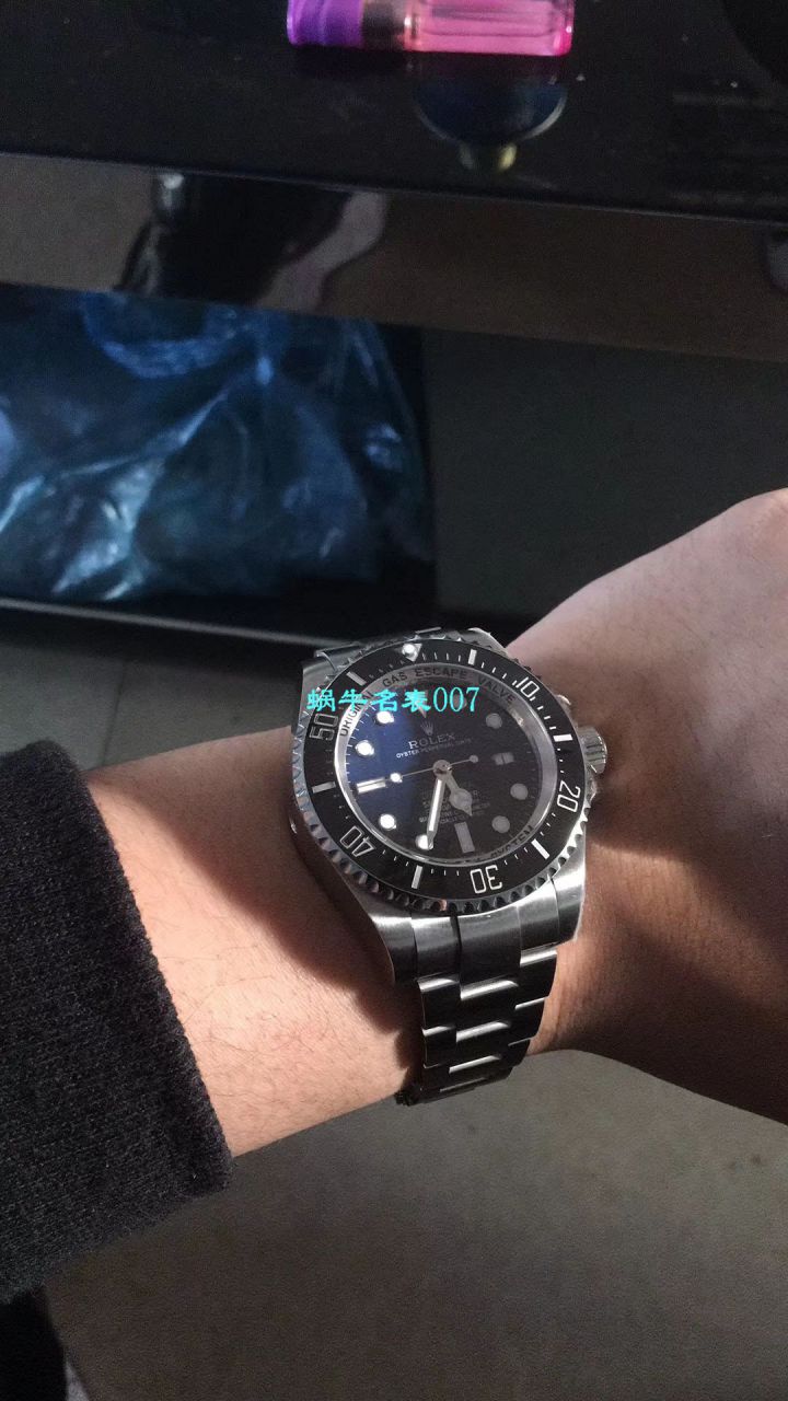 【 Video analysis 超级神器】N Factory  Replica 最新904L Replica Copy 超级渐变蓝鬼王～ Rolex m126660-0002 Watches  / R500