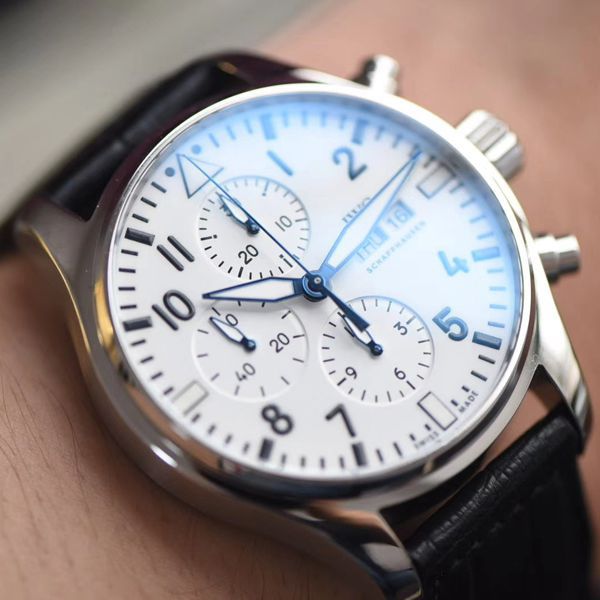 【 Video analysis 渠道原单】IWC IWC 表150周年纪念特别版IW377725 wrist watches 