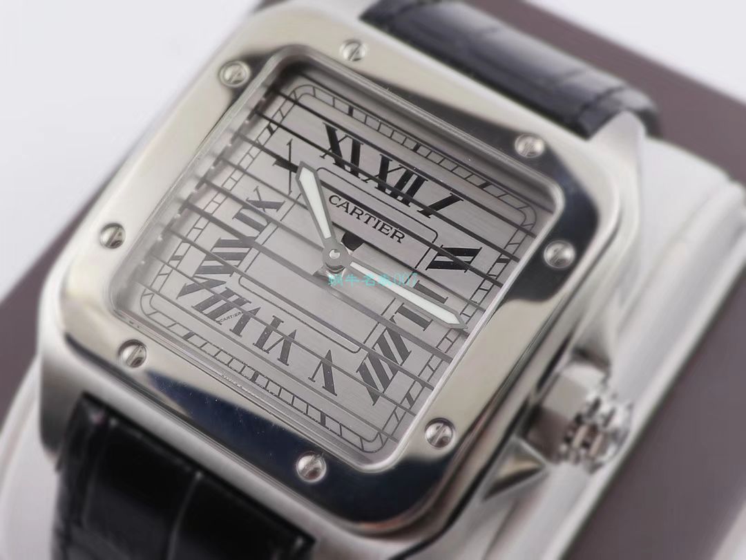 wwf Factory  top  Replica Copy  Cartier   Santos 鹰头WM505014 wrist watches  / K272